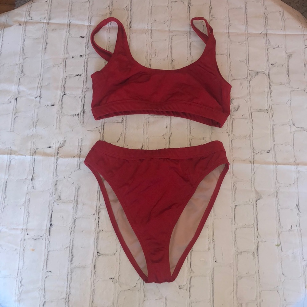 EUC Red Bikini